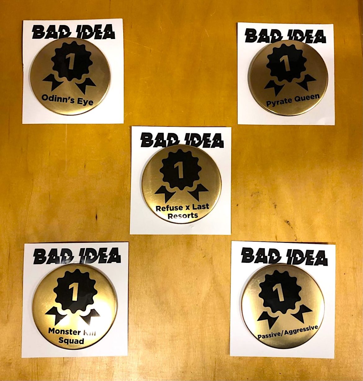 BAD IDEA Has Lost Its Mind – Claims First Customer Pins Are A Cryptocurrency, Announces Two Comics Exclusive To Pin Redemption.