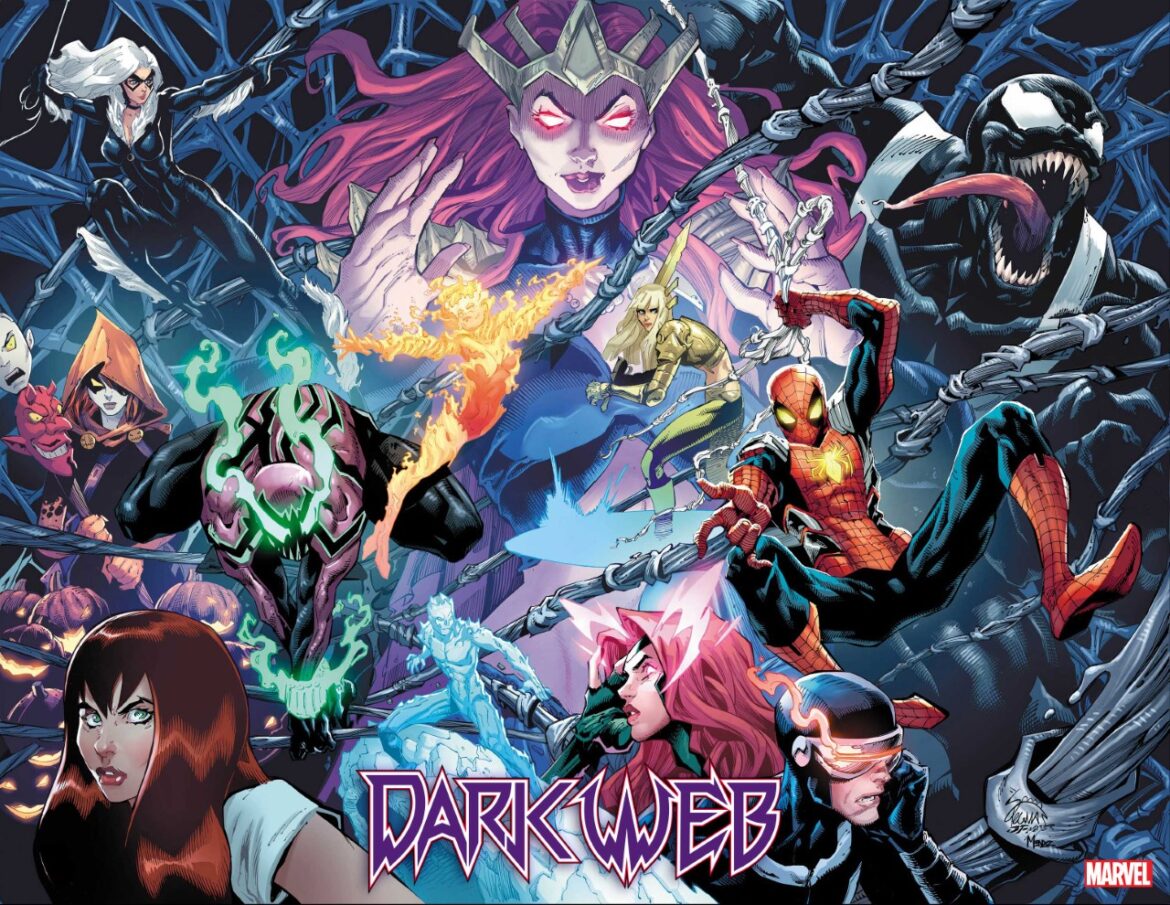 THE GOBLIN QUEEN AND CHASM REIGNITE THE INFERNO IN NEW SPIDER-MAN/X-MEN CROSSOVER DARK WEB!