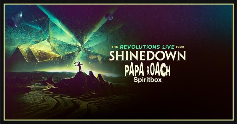 Shinedown Announces The Revolutions Live Fall Tour With Support From Papa Roach and Spiritbox