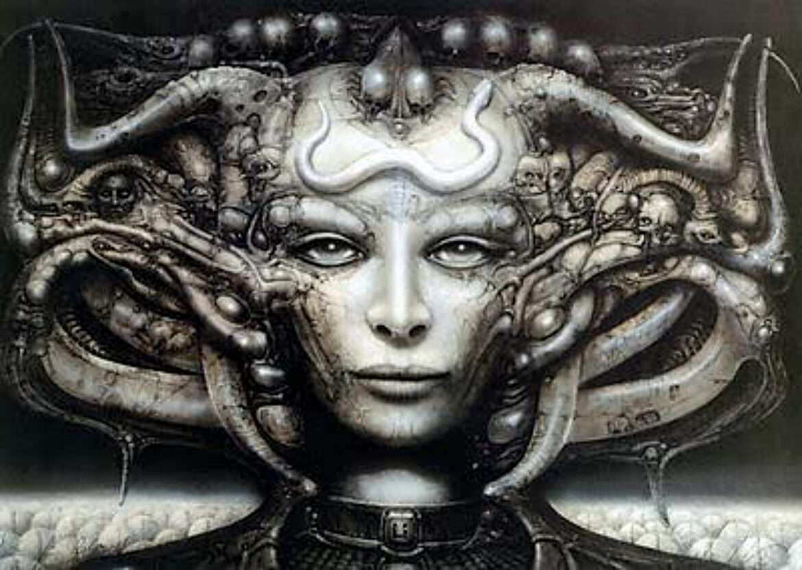 Homage to H.R. Giger Featuring “Stations of Embodiment:  The Art of H.R. Giger and Vincent Castiglia
